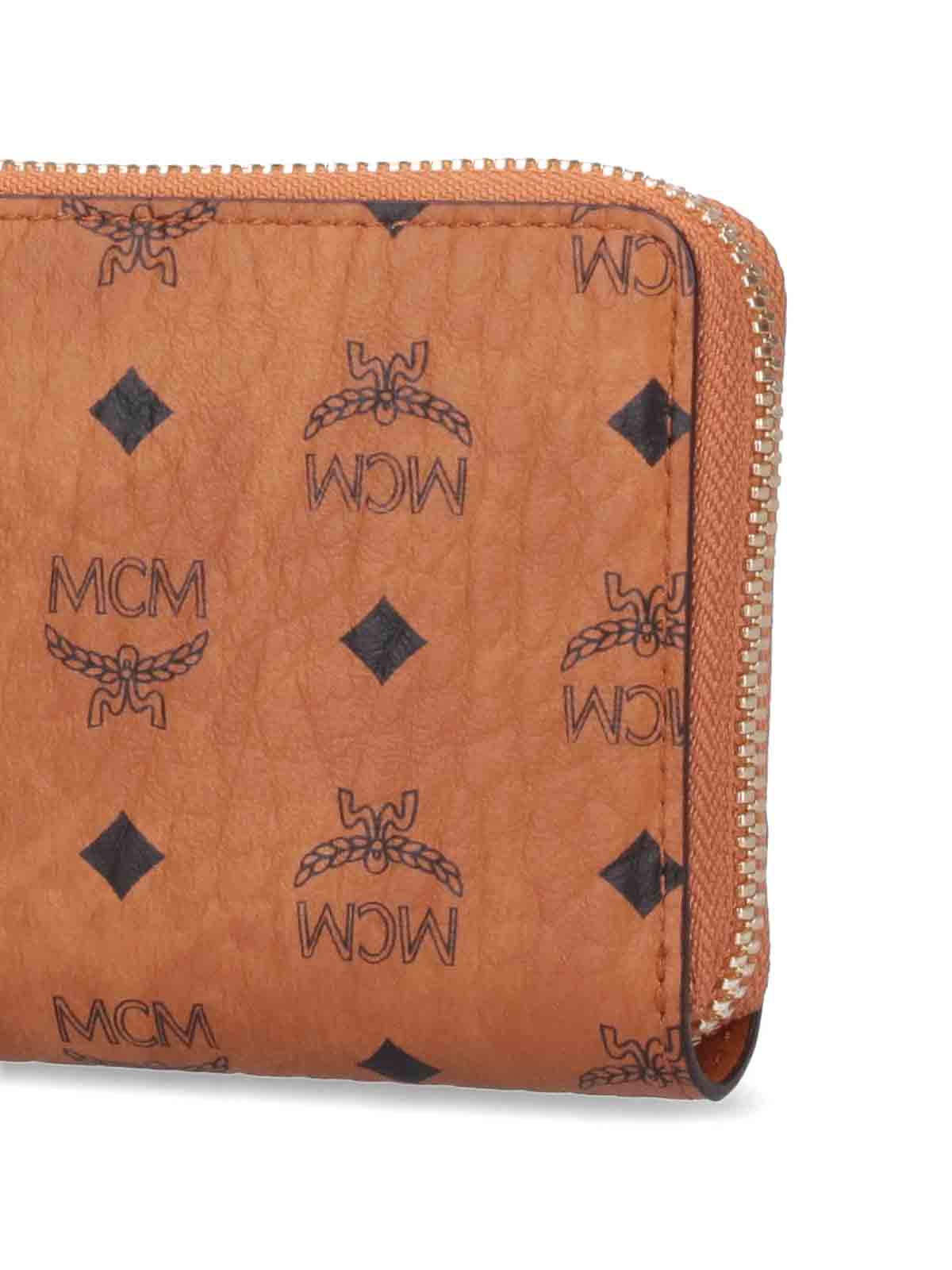Mcm Wallet In Brown
