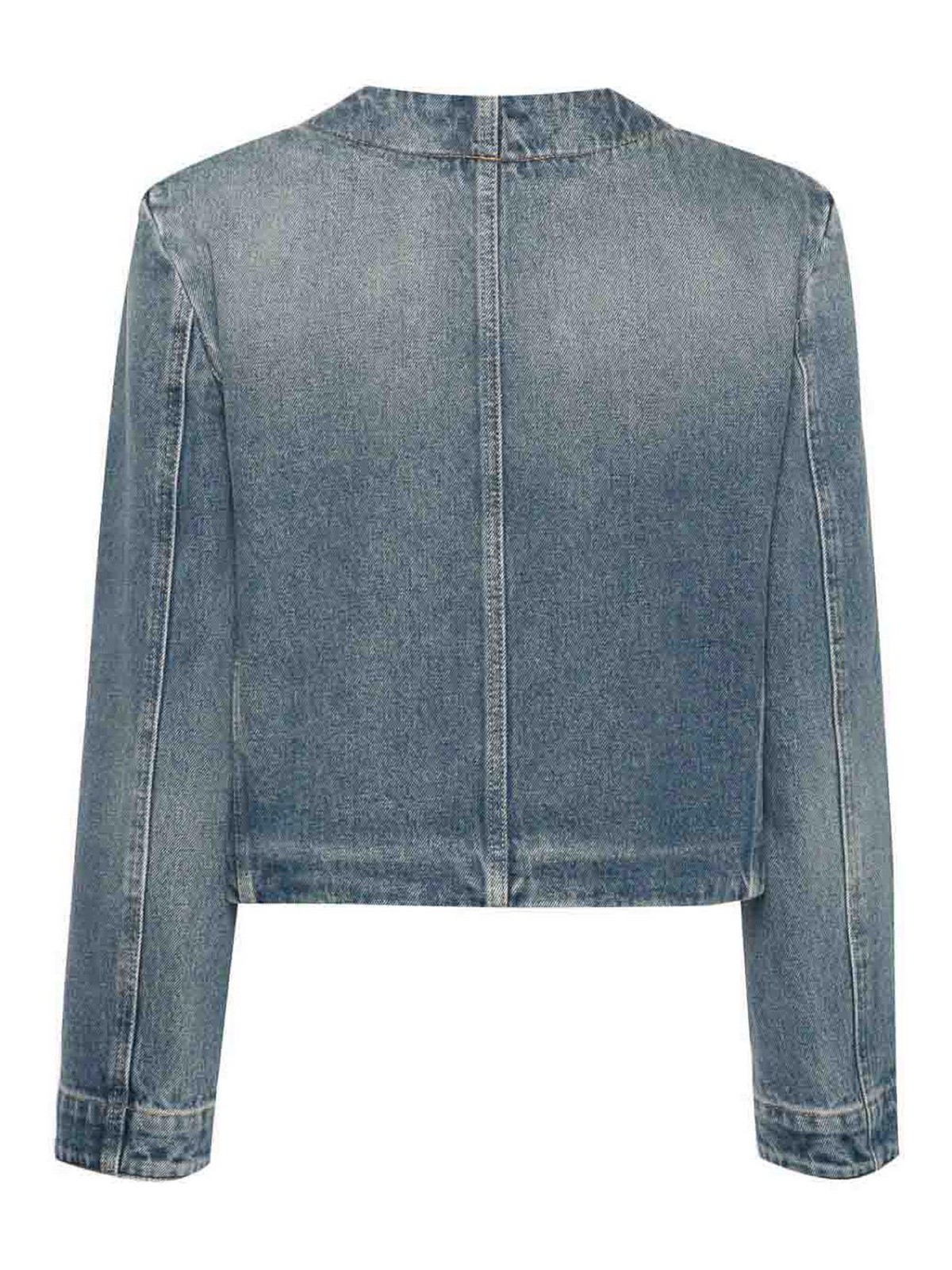 Shop Givenchy Chaqueta Vaquera - Lavado Oscuro In Dark Wash