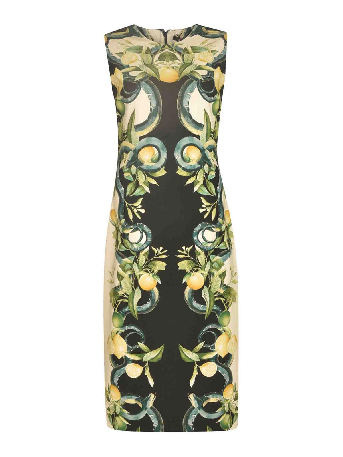 Shop Roberto Cavalli Vestido Midi - Negro In Black