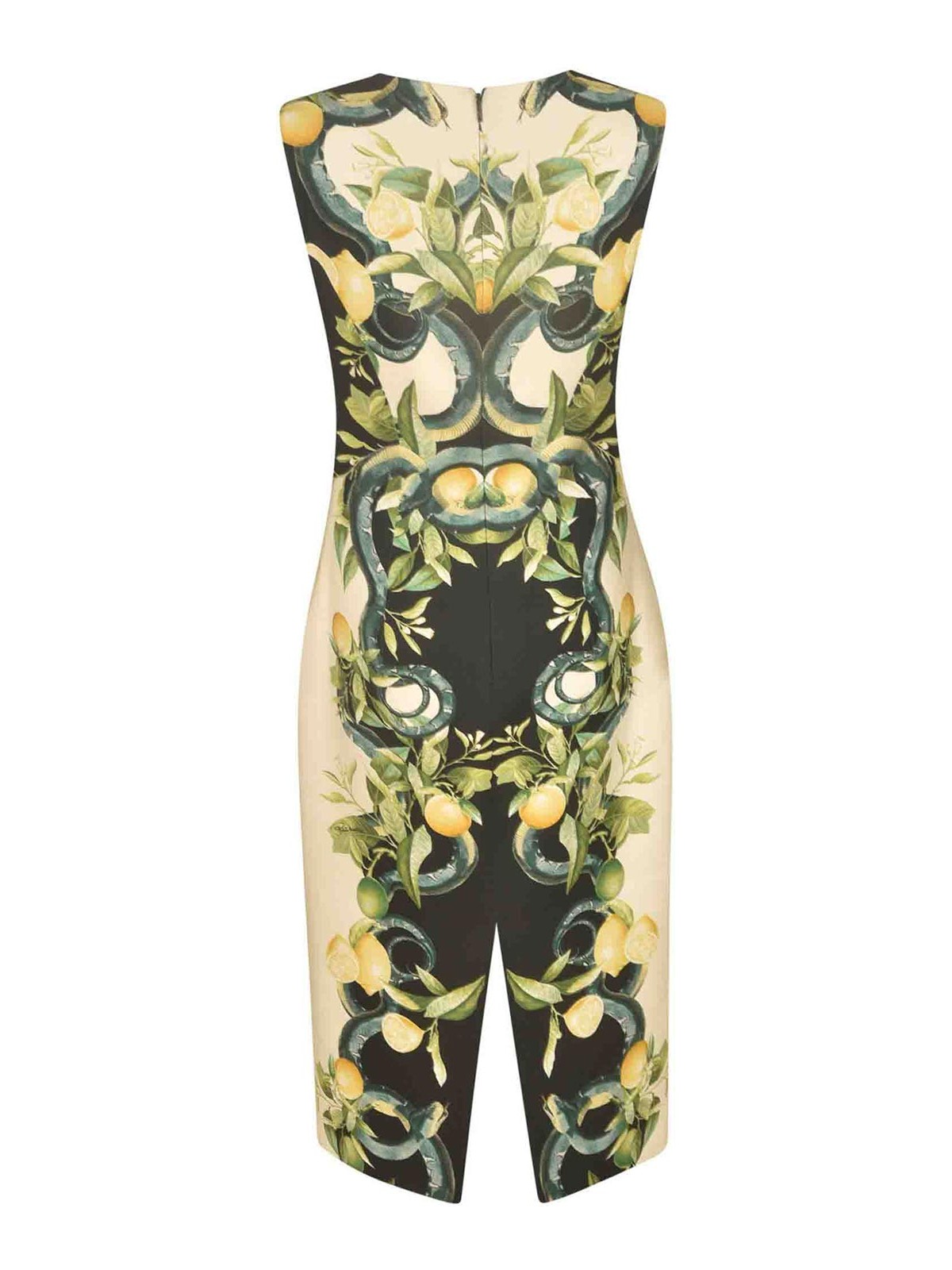 ROBERTO CAVALLI VESTIDO MIDI - NEGRO
