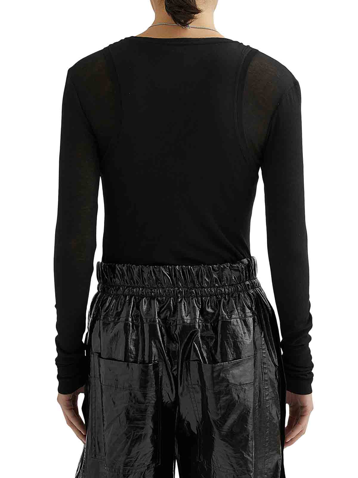 Shop Jil Sander Camiseta - Negro In Black