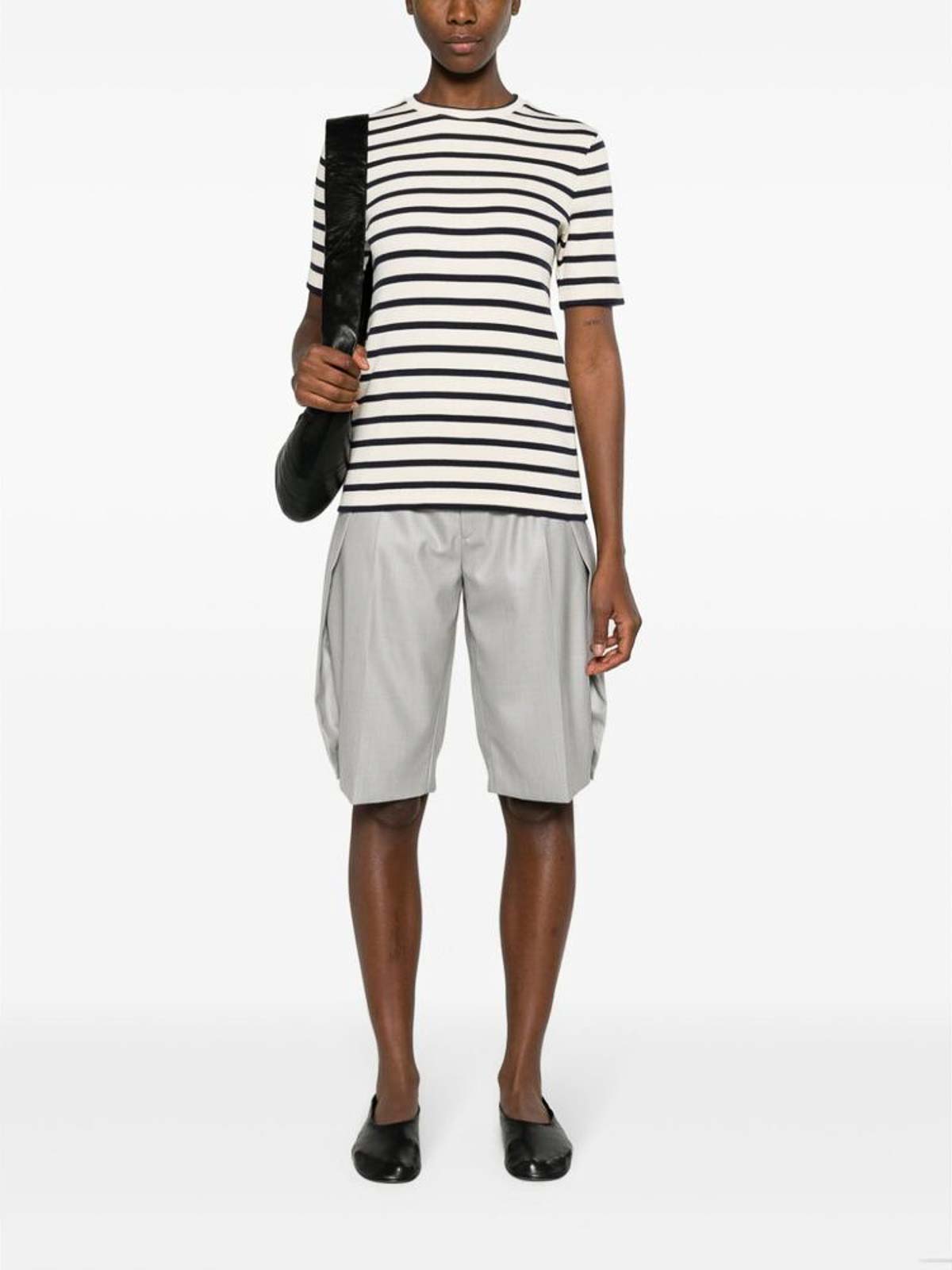Shop Jil Sander T-shirt In Cream