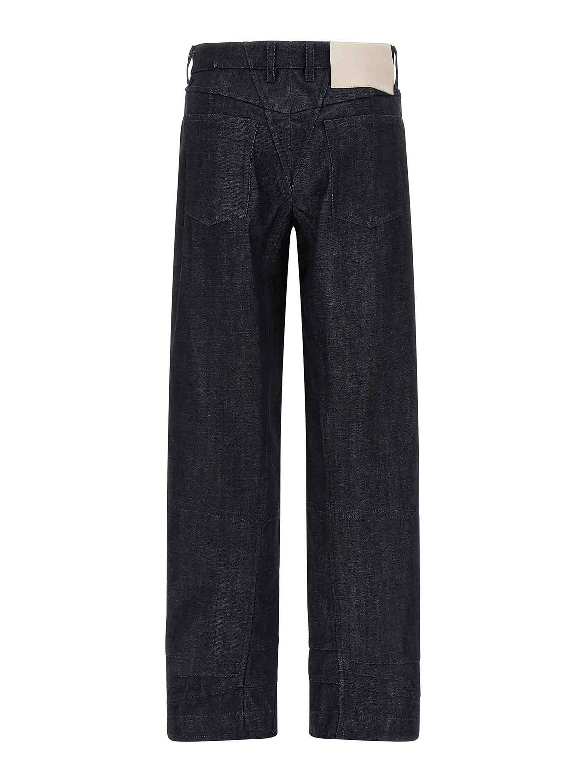 Jil Sander Denim Jeans With Back Pocket And Belt Loops